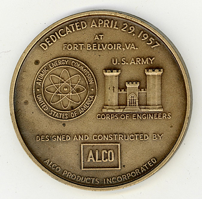 back side of commemorative coin